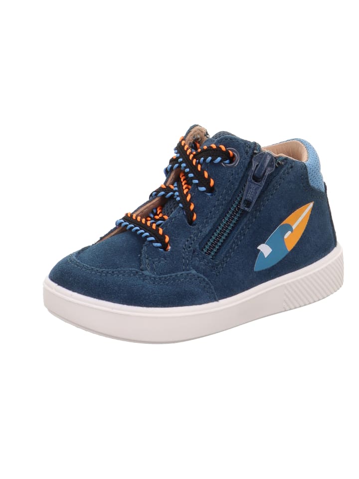 

Superfit Высокие кроссовки SUPIES синего/светло-синего цвета