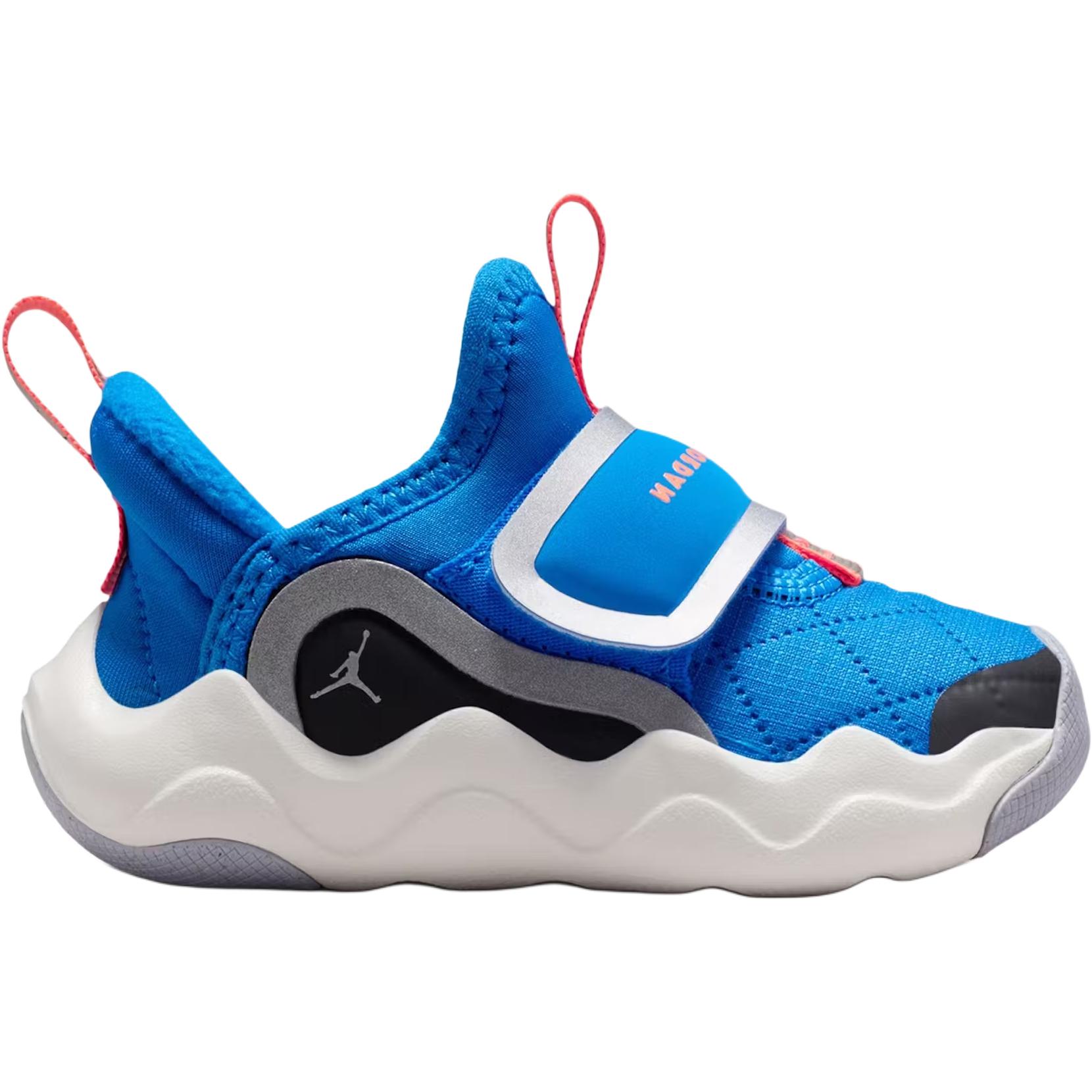 Jordan Низкие кроссовки 23/7.2 для малышей фото blue/black/metallic silver для младенцев и малышей — фото 2
