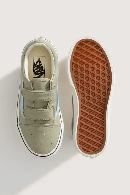 Кеды OLD SKOOL Vans, серый — фото 4