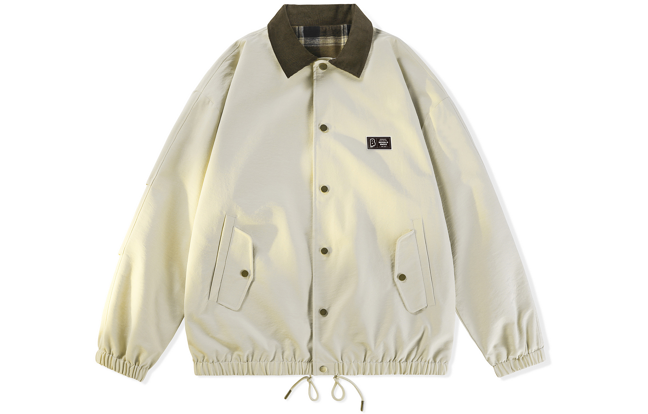 

Куртка Unisex Lapel Moderate Pilot BENDL'S, хаки (corset 2.0 hook-and-eye style)