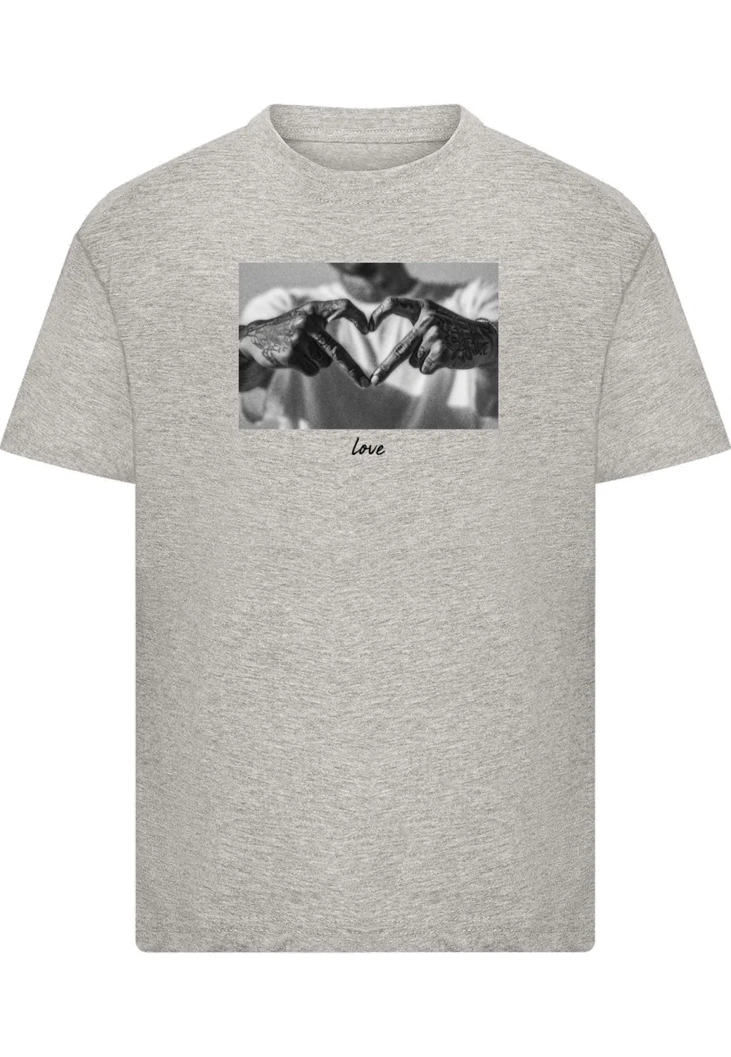 Футболка детская с принтом Mister Tee, heather grey