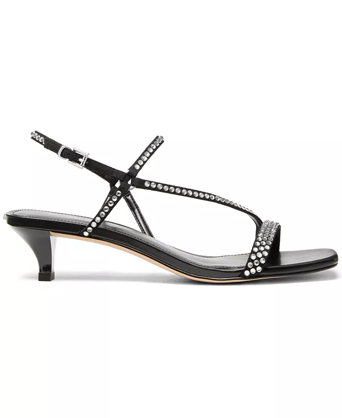 Женские босоножки Selina на каблуке-котенке Michael Kors, черный — фото 2
