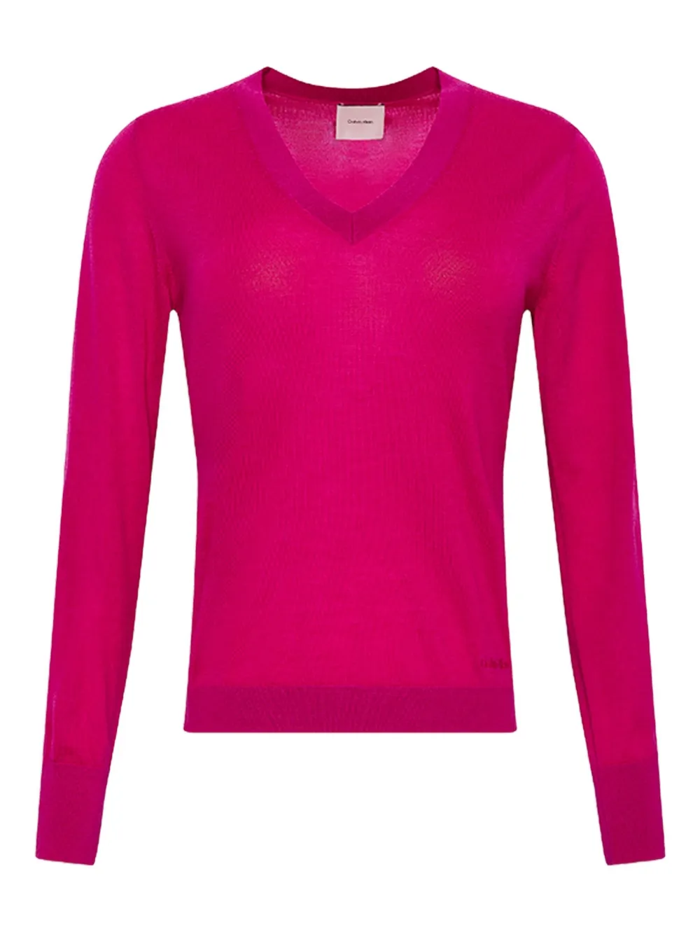 

Топ с V-образным вырезом Calvin Klein, розовый