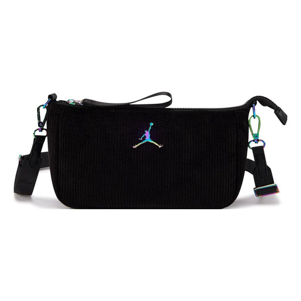 

Сумка corduroy crossbody bag 'black' Air Jordan, черный