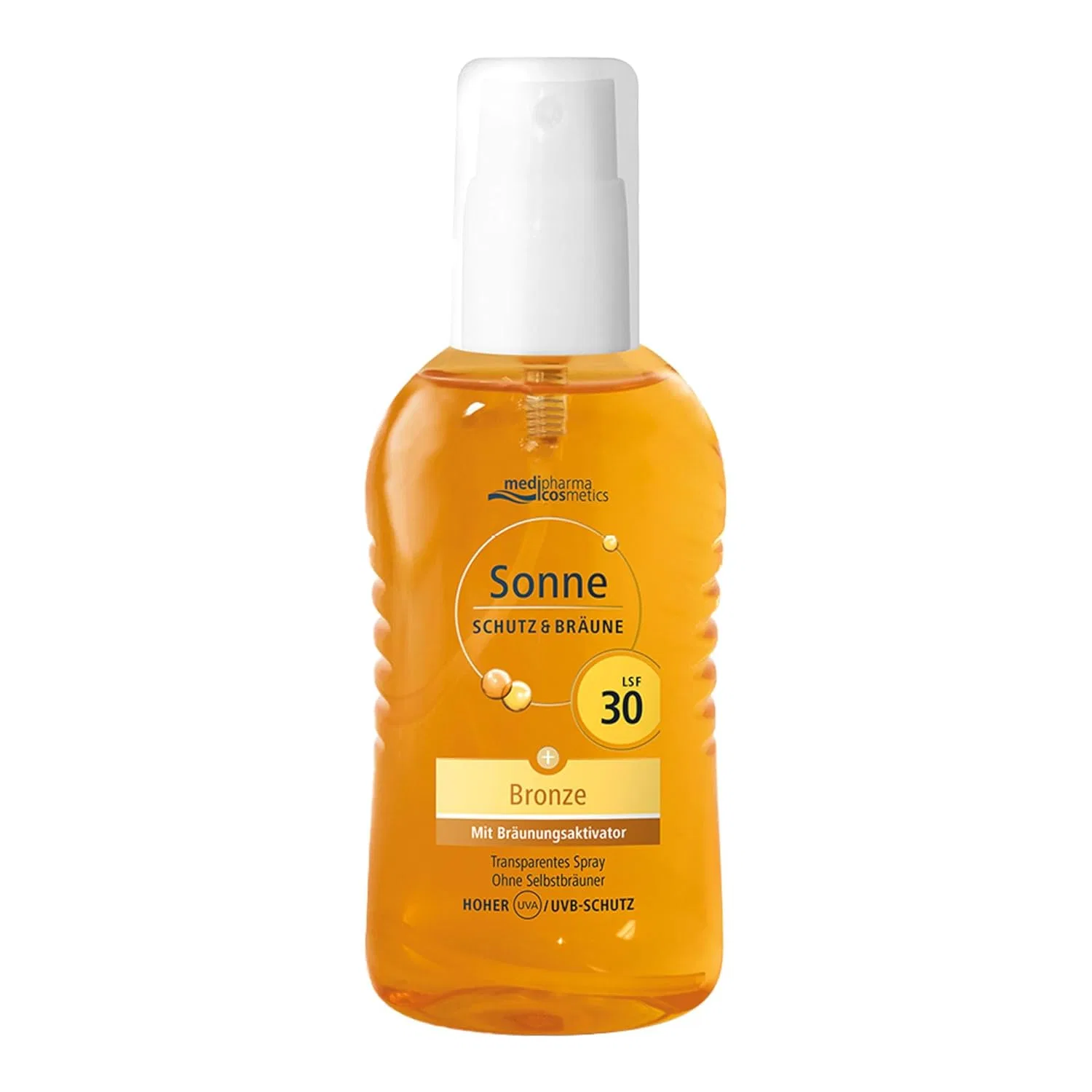 Солнцезащитный активатор загара Medipharma Sun Activator SPF 30, 200 мл Medipharmacosmetics