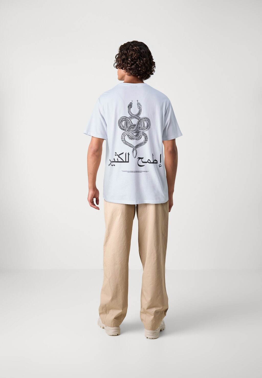 

Принт на футболке ONSSMART PRINTED TEE UNISEX Only & Sons, белый
