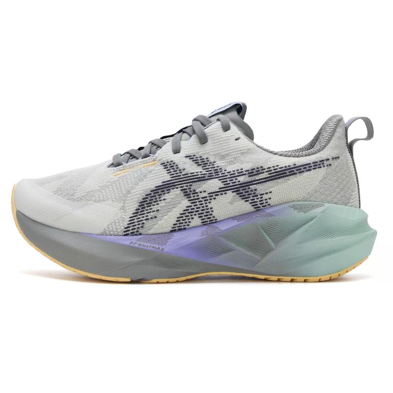 

NOVABLAST 5 устойчивая к истиранию резина BLAST беговые кроссовки женские ASICS, белый