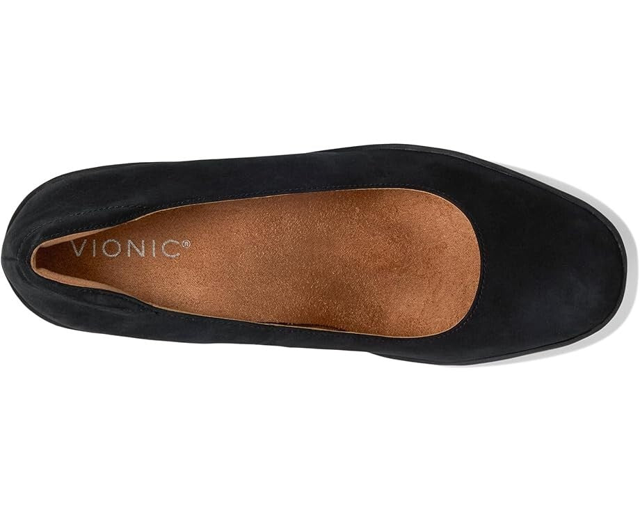 Vionic Sereno I8693L1001 Туфли-лодочки Женские 8.5 Черная Кожа Слипоны На Платформе ZPO3651 — фото 4