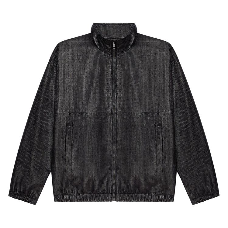 

Куртка Givenchy Embossed Leather Jacket, Black