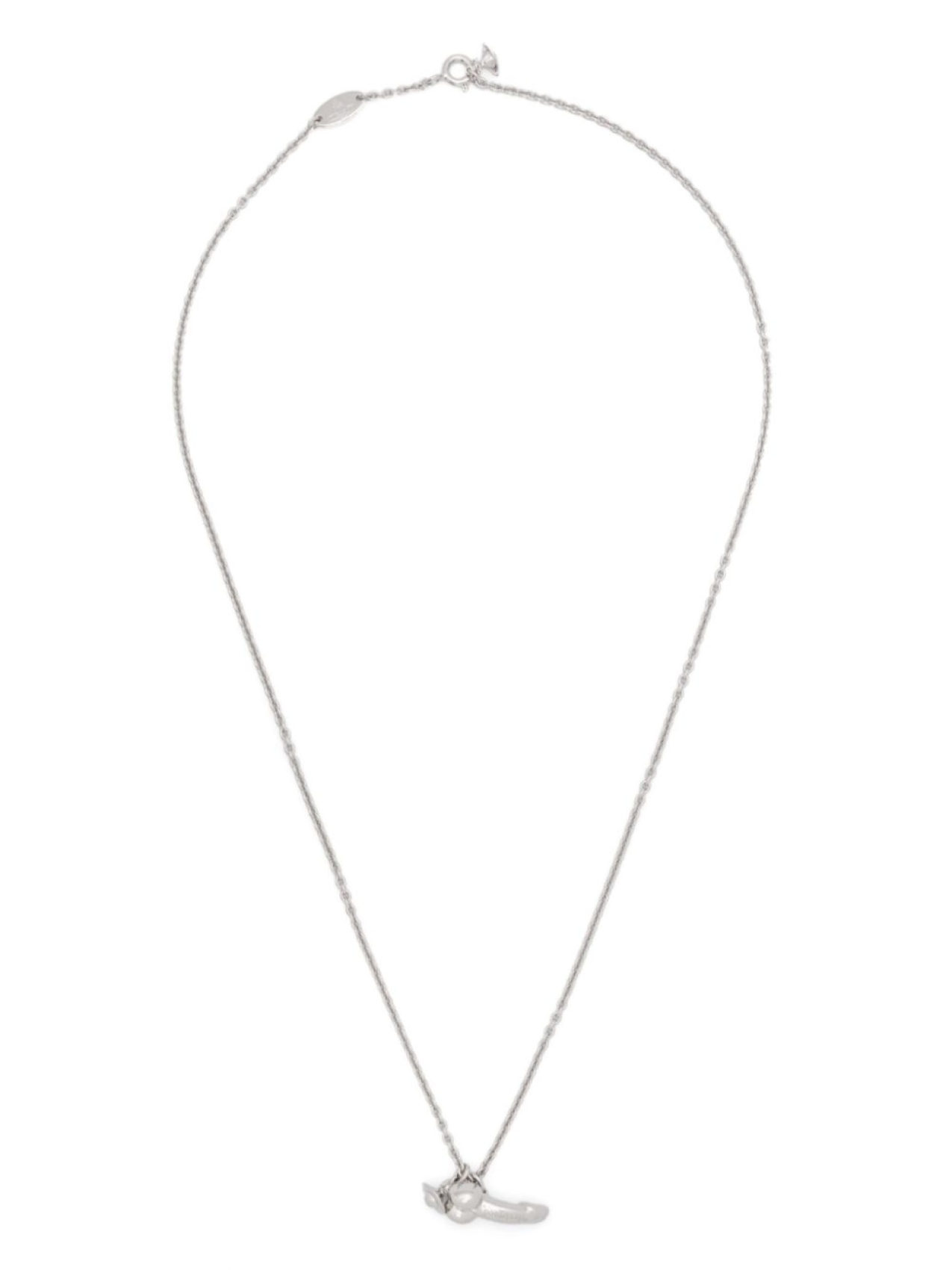 

Vivienne Westwood колье с подвеской, серебряный