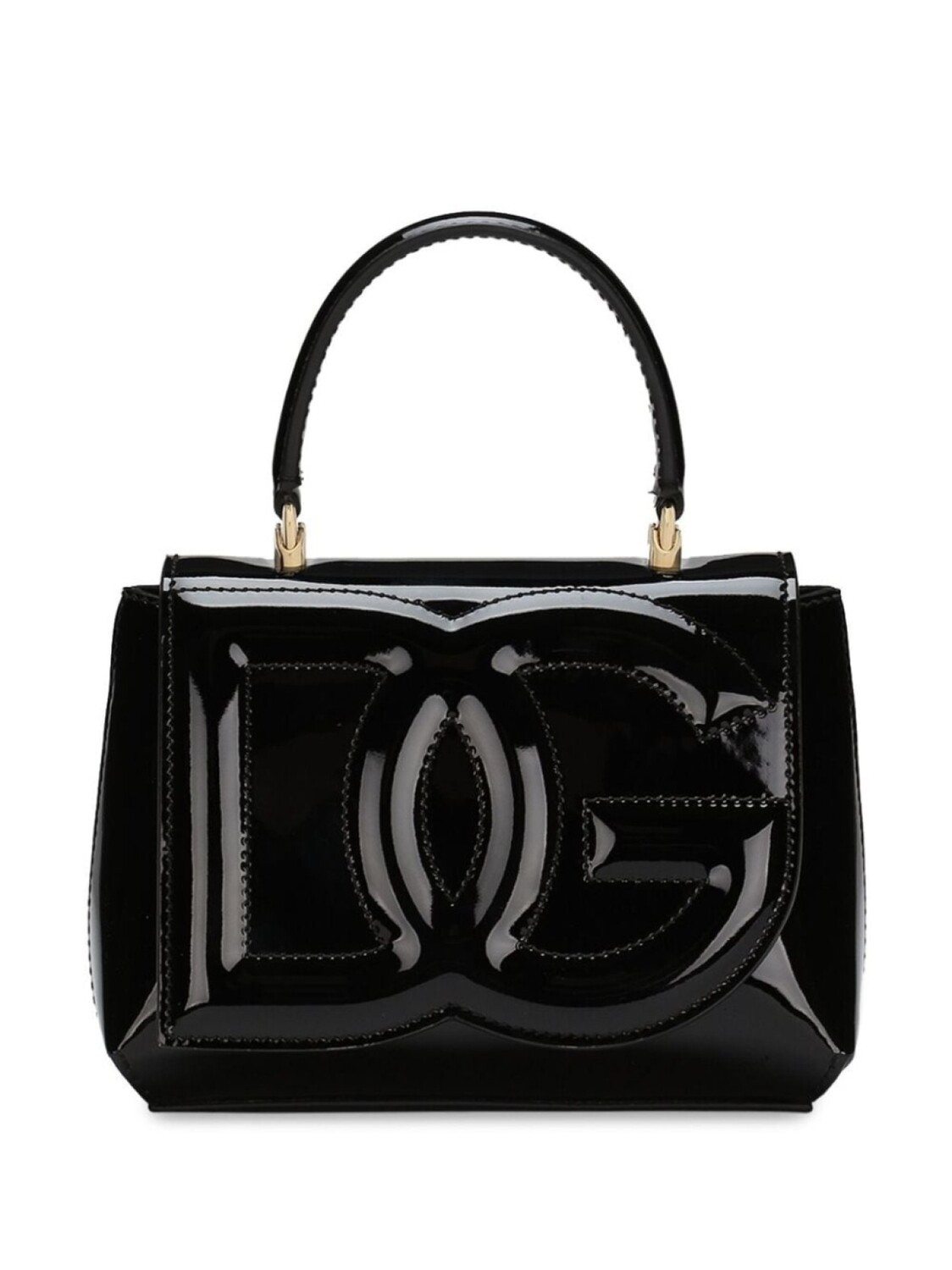 

Dolce & Gabbana сумка с тисненым логотипом, черный