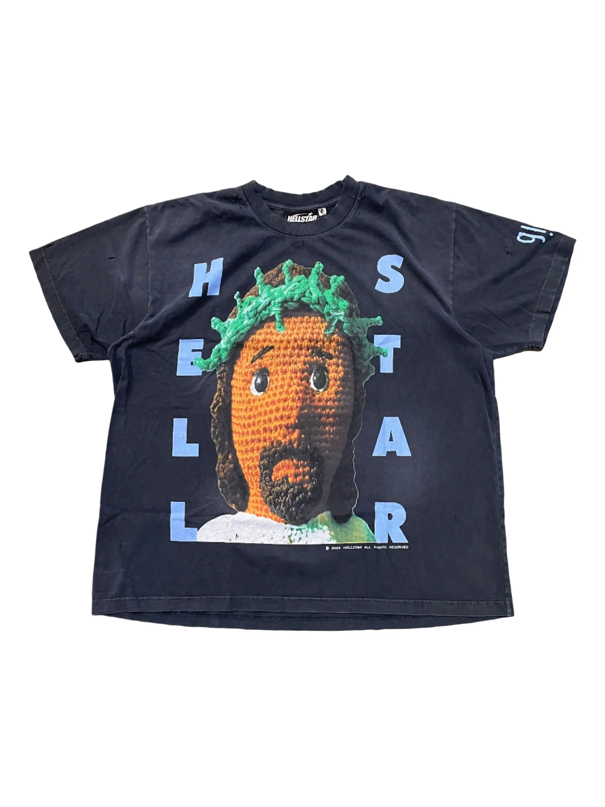 

Футболка с круглым вырезом Hellstar, черный