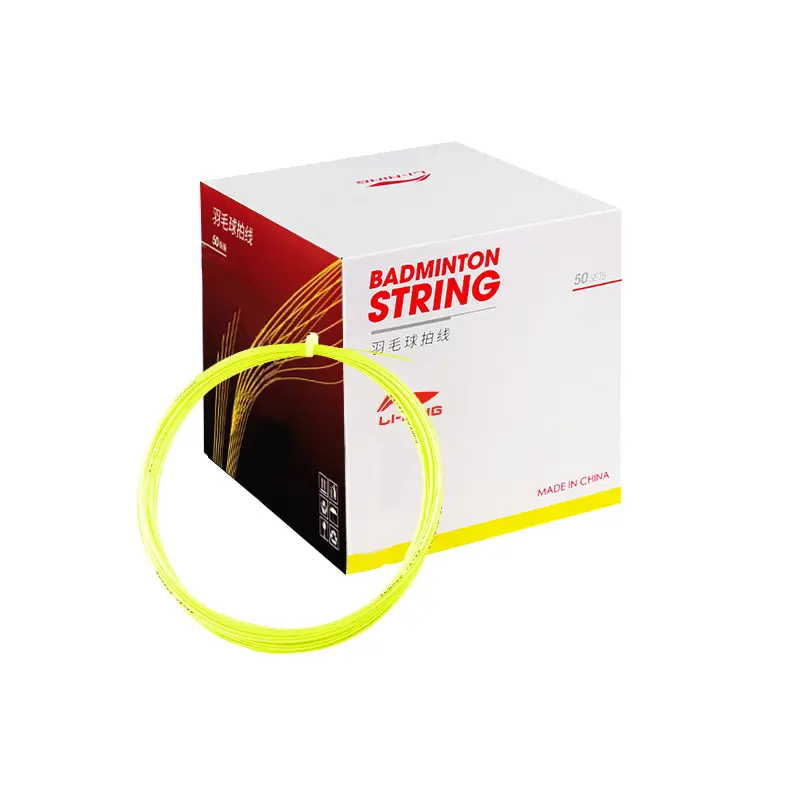 

LiNing струны для бадминтонной ракетки Nylon Unisex 10M/Pack Li-Ning, 1 pack[neon желтый]
