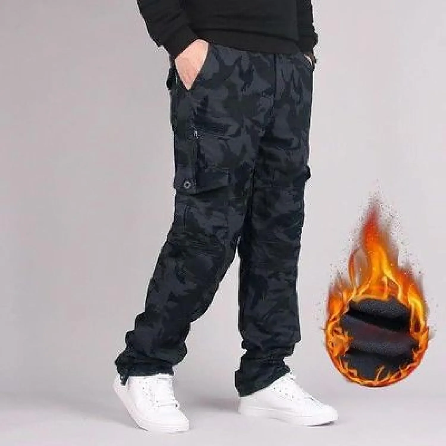 Мужские камуфляжные карго-джоггеры Relaxed Fit Ripstop — фото 2