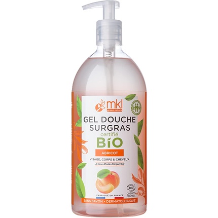 

Гель для душа Ultra-Rich Apricot Organic 1 л Mkl Green Nature