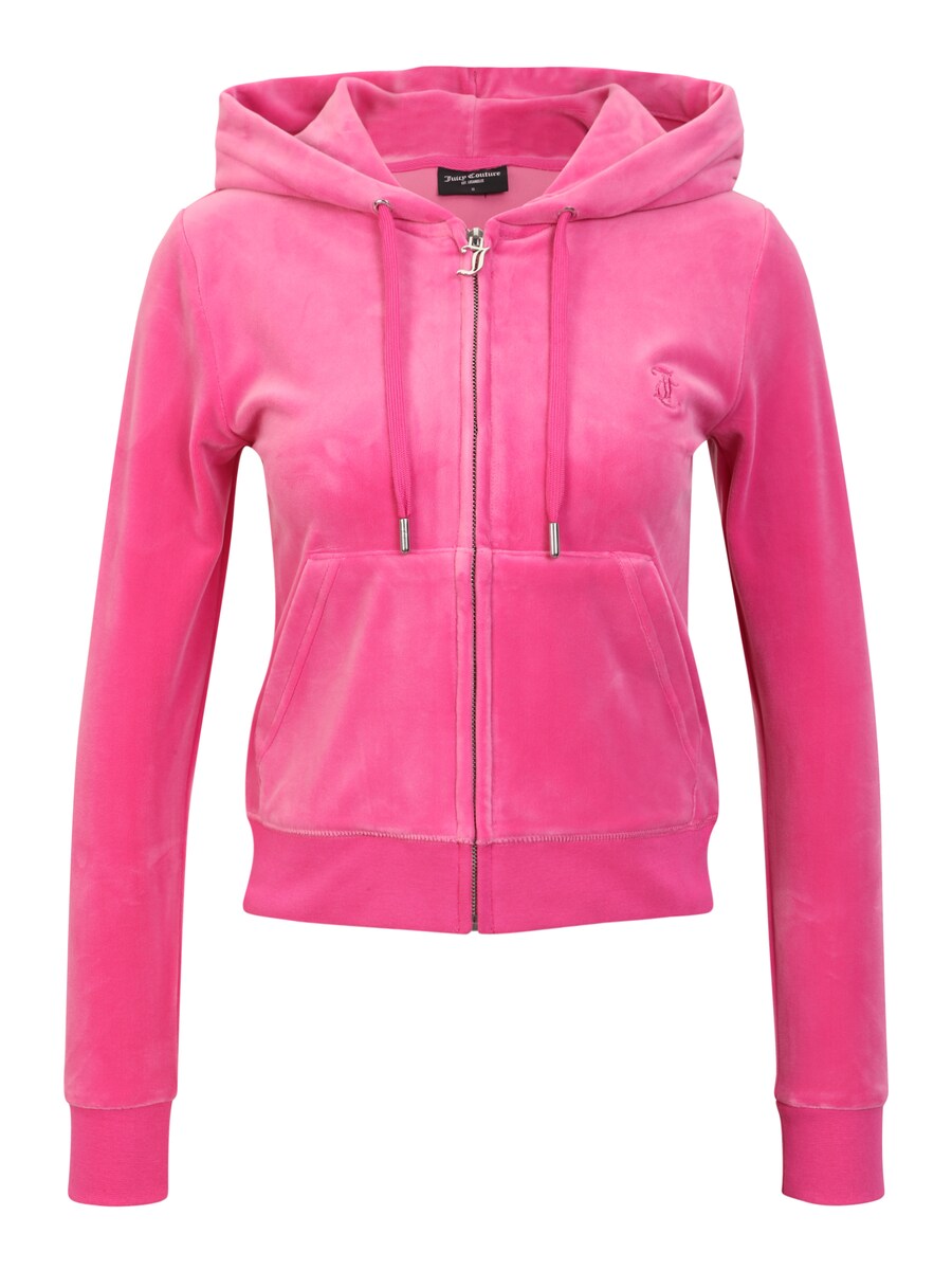 

Толстовка с капюшоном на молнии Juicy Couture Petite ROBERTSON, розовый
