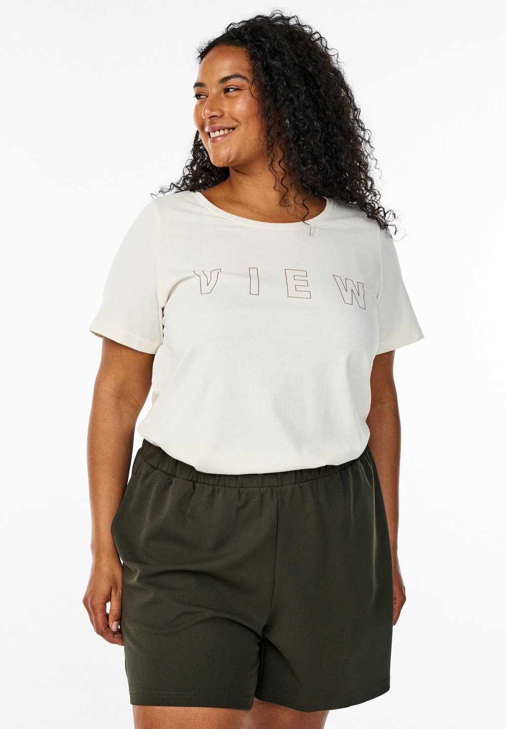 

Шорты Tracksuit bottoms Zizzi, темно-зеленый