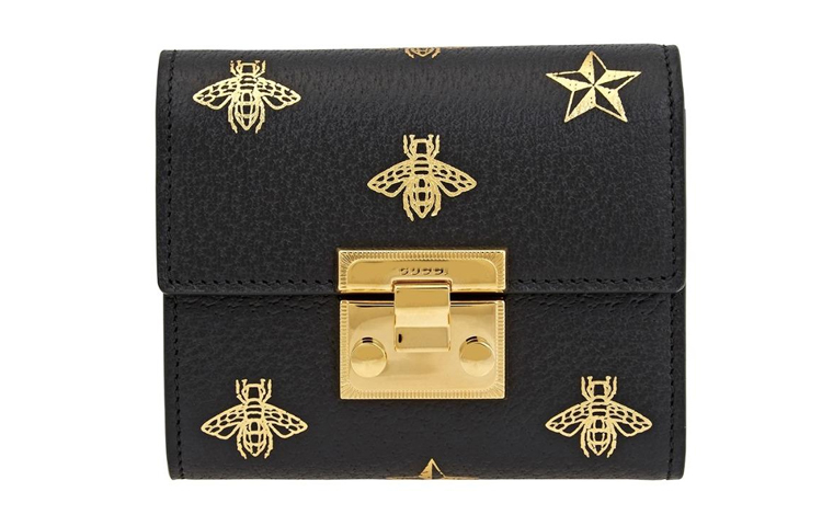 

GUCCI Кожаный кошелек с замочком