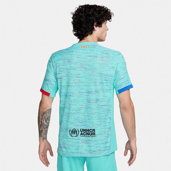 Футболка fc barcelona 23 24 матч третий Nike, зеленый — фото 2
