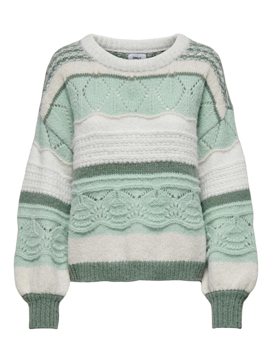 

Свитер Only ADINA, цвет Mint/Dark Green