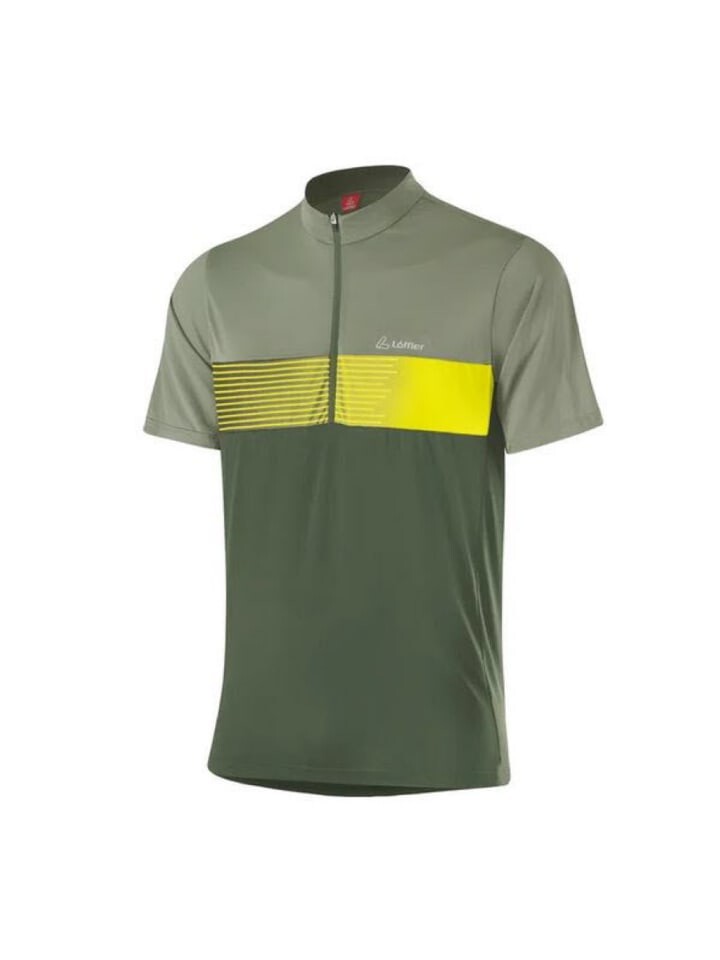 

Толстовка Löffler Fahrradtrikots M BIKE SHIRT HZ SCALA, оливковый