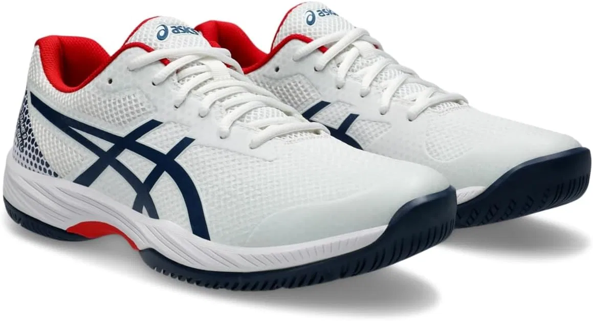 Кроссовки для тенниса и пиклбола ASICS Gel-Game 9, White/Night Sky — фото 3
