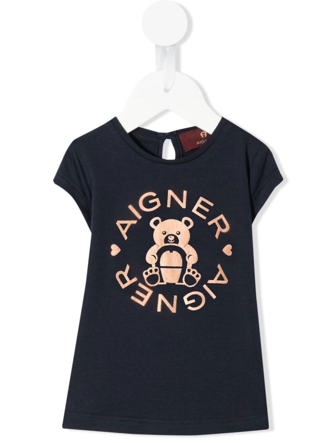 

Aigner Kids футболка с логотипом, синий