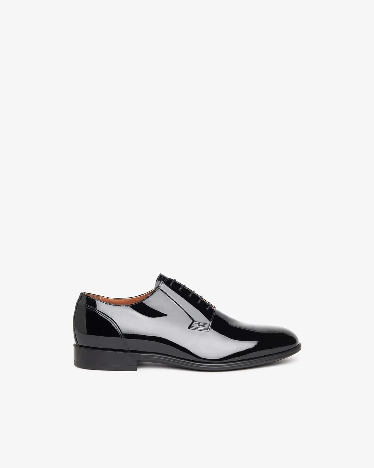 Туфли Nero Giardini E400121UE Men's Lacquer Laces, Black — фото 2