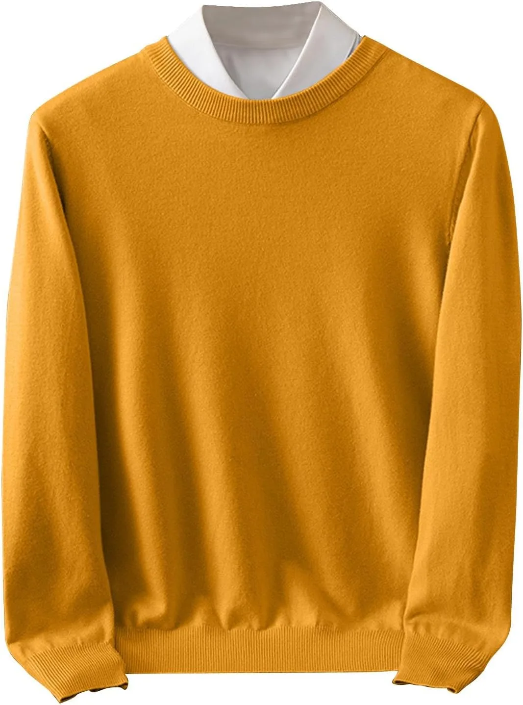 

Мужской свитер Premium однотонный зимний Slim Fit