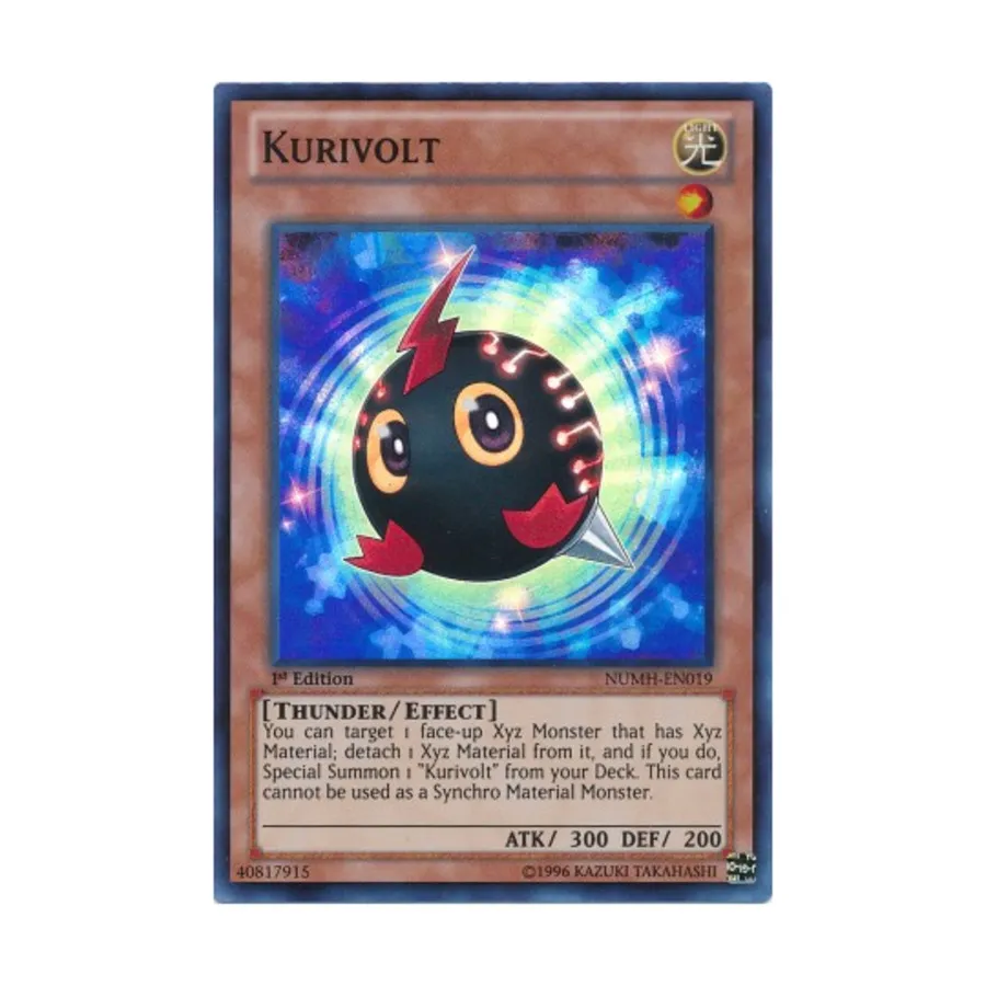 

CCG Куривольт (Супер Редкий), Yu-Gi-Oh - Number Hunters - Singles