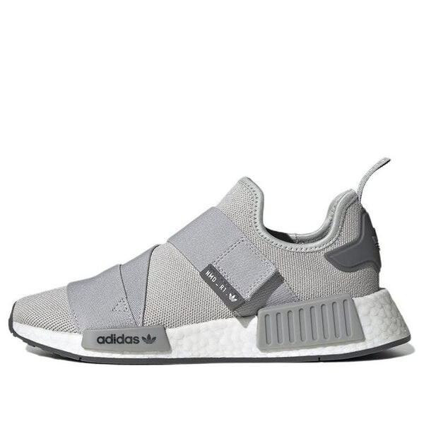 Кроссовки nmd_r1 ремешок обувь Adidas, серый