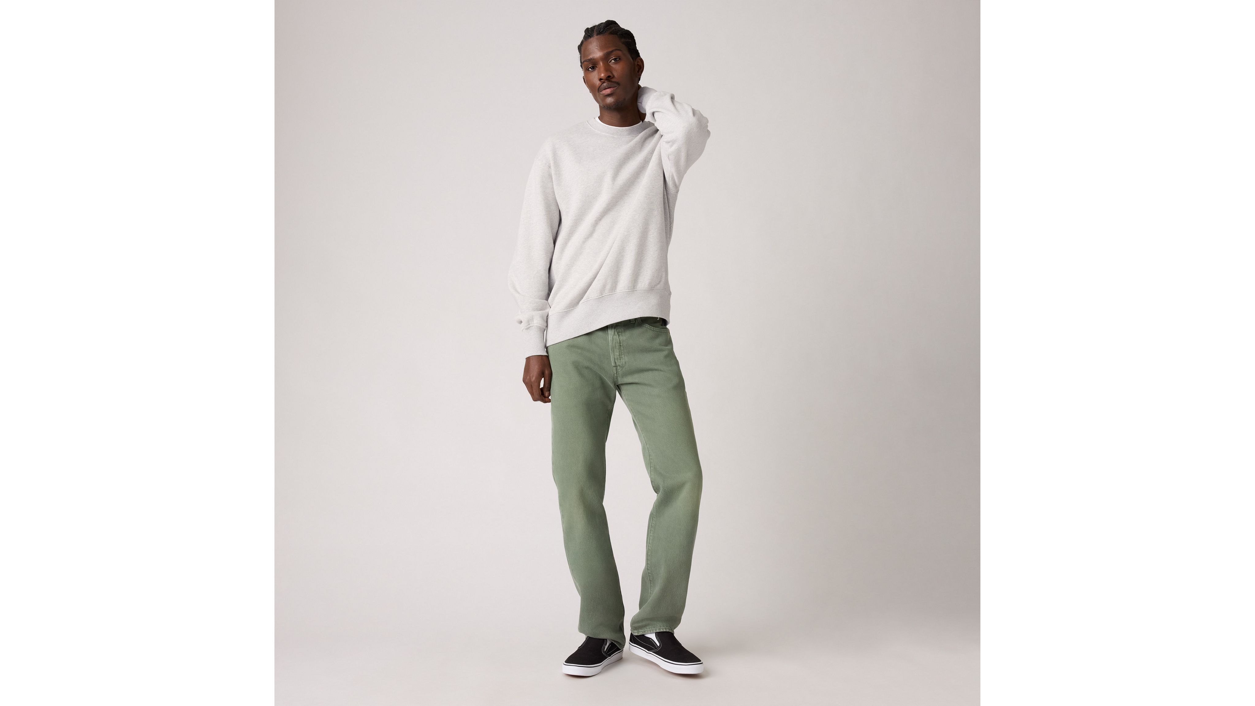 

Мужские джинсы 501 Original Fit Levi's, Green in Canton - Green