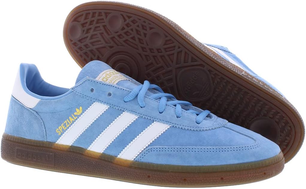 Мужские кроссовки adidas Handball Spezial, белый/синий/голубой/светло-голубой — фото 4