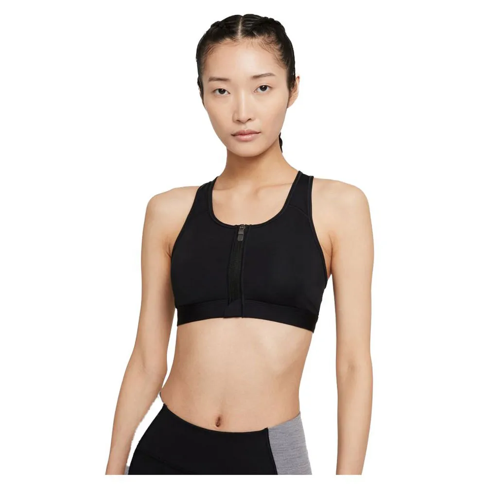 

Спортивный бюстгальтер Nike Dri Fit Swoosh, черный
