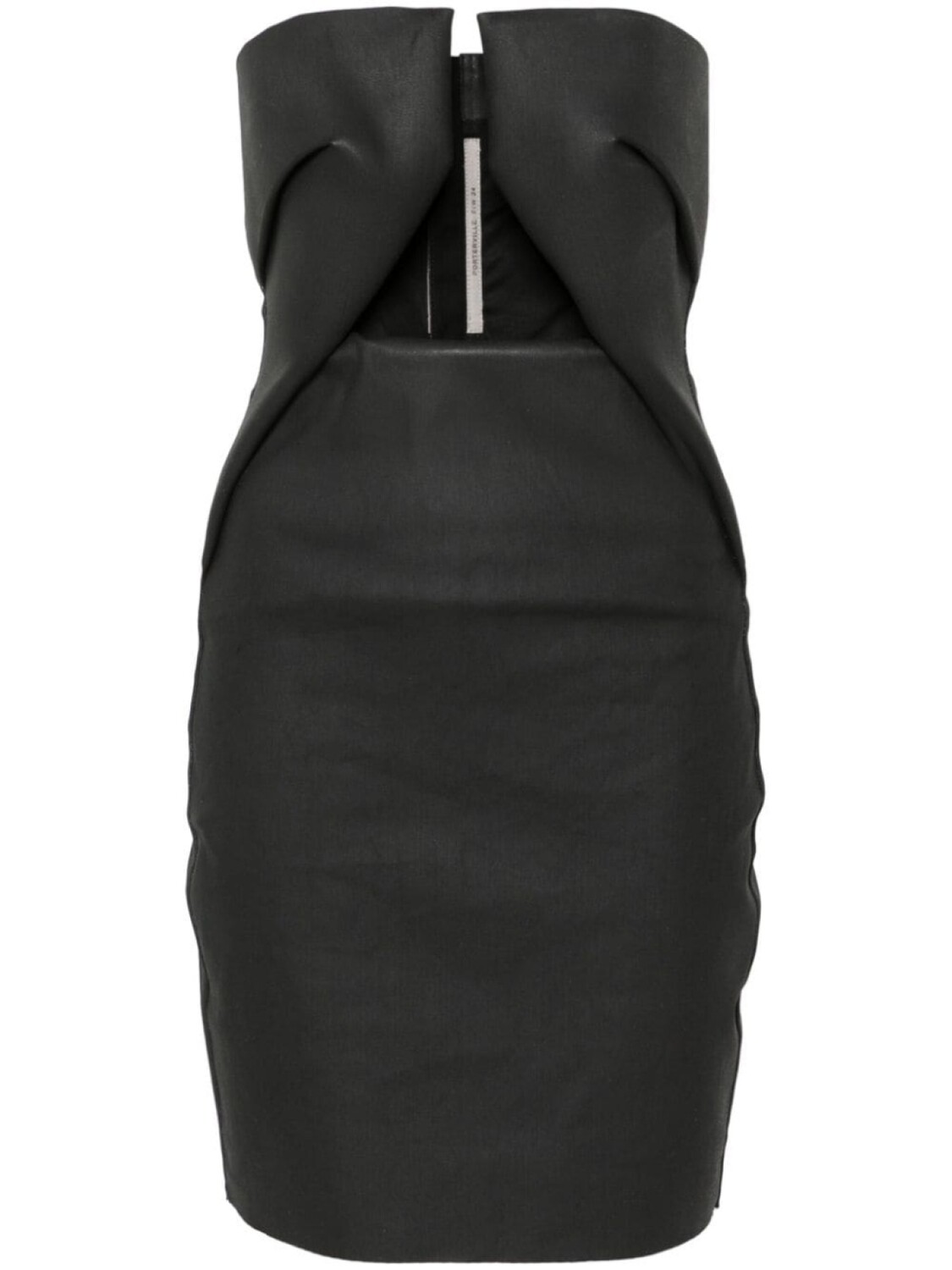 

Rick Owens платье мини Prong, черный