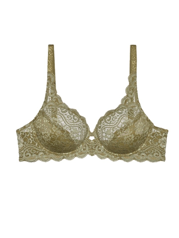 

Бюстгальтер на косточках Triumph Amourette, цвет martini olive