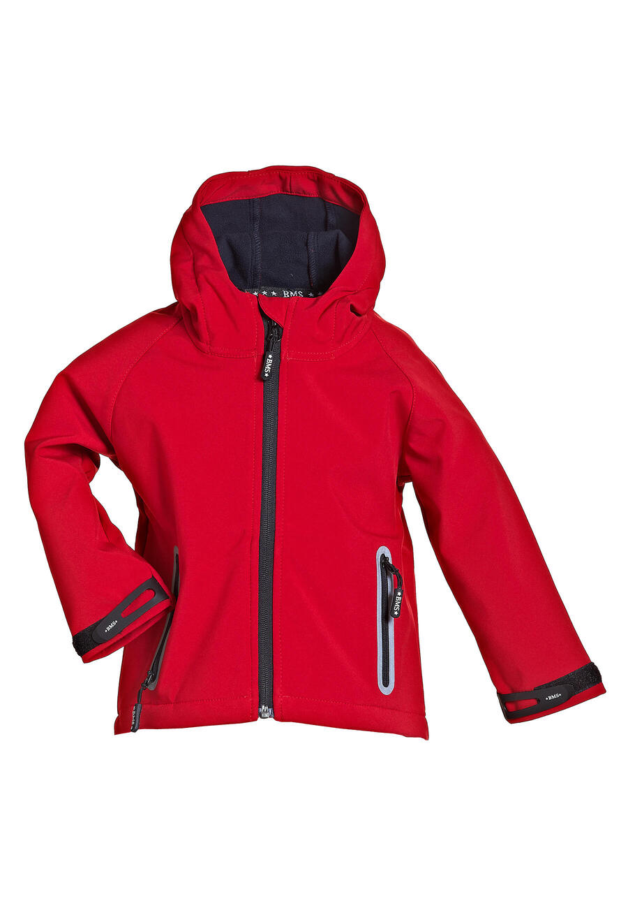 

Куртка BMS SoftShell с капюшоном – дышащая детская