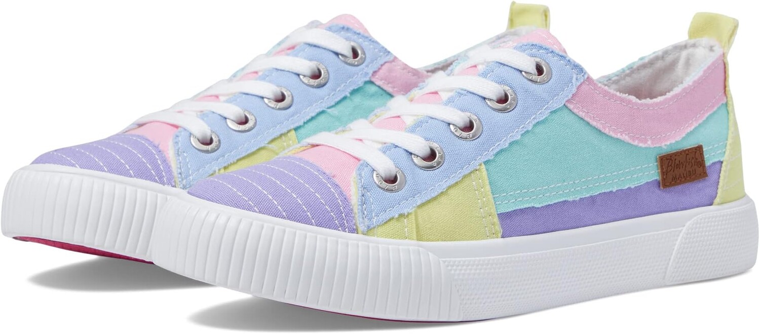 

Кроссовки Blowfish Malibu Clay-K, цвет Sky Blue/Lavender/Sage/Yellow/Cherry Blossom