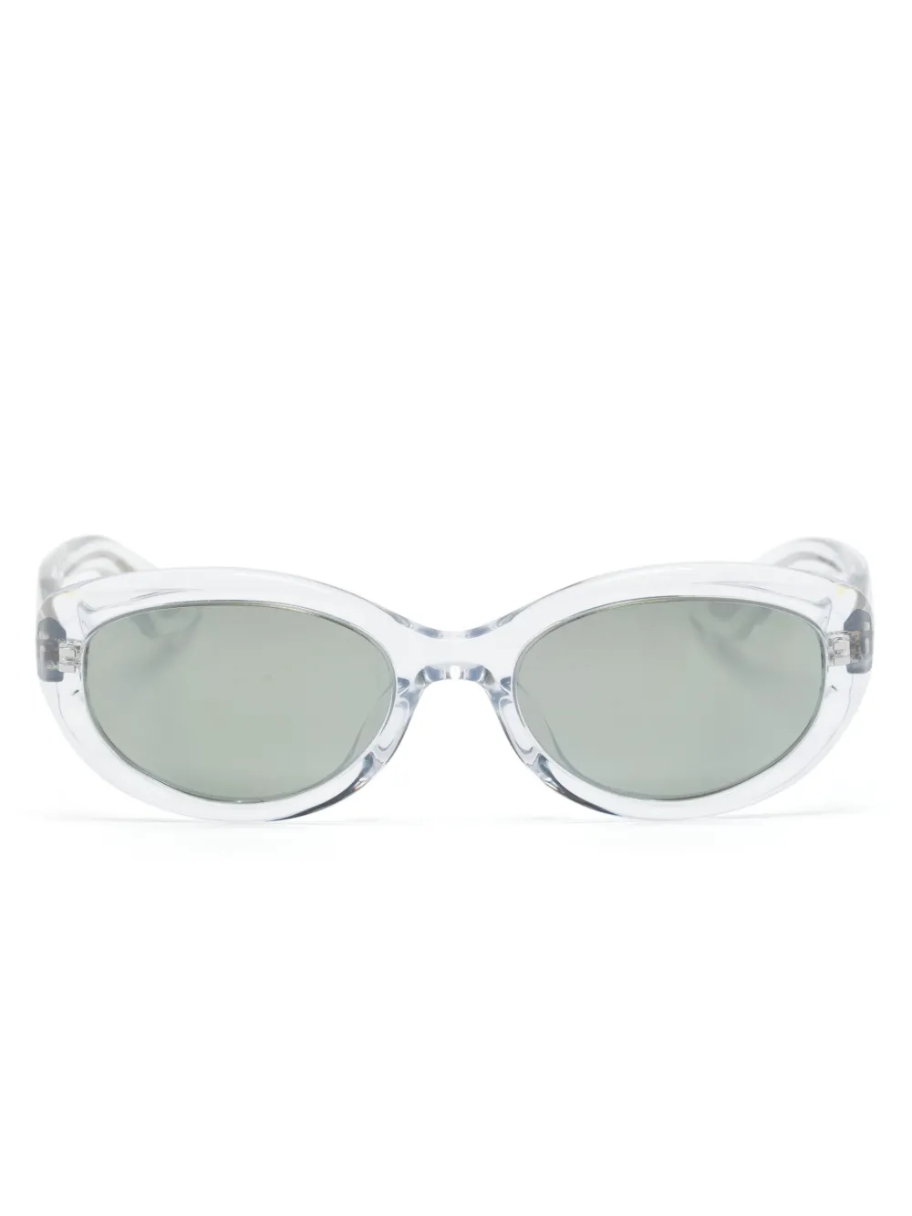 

Очки 1969c в овальной оправе из коллаборации с Khaite Oliver Peoples, нейтральный
