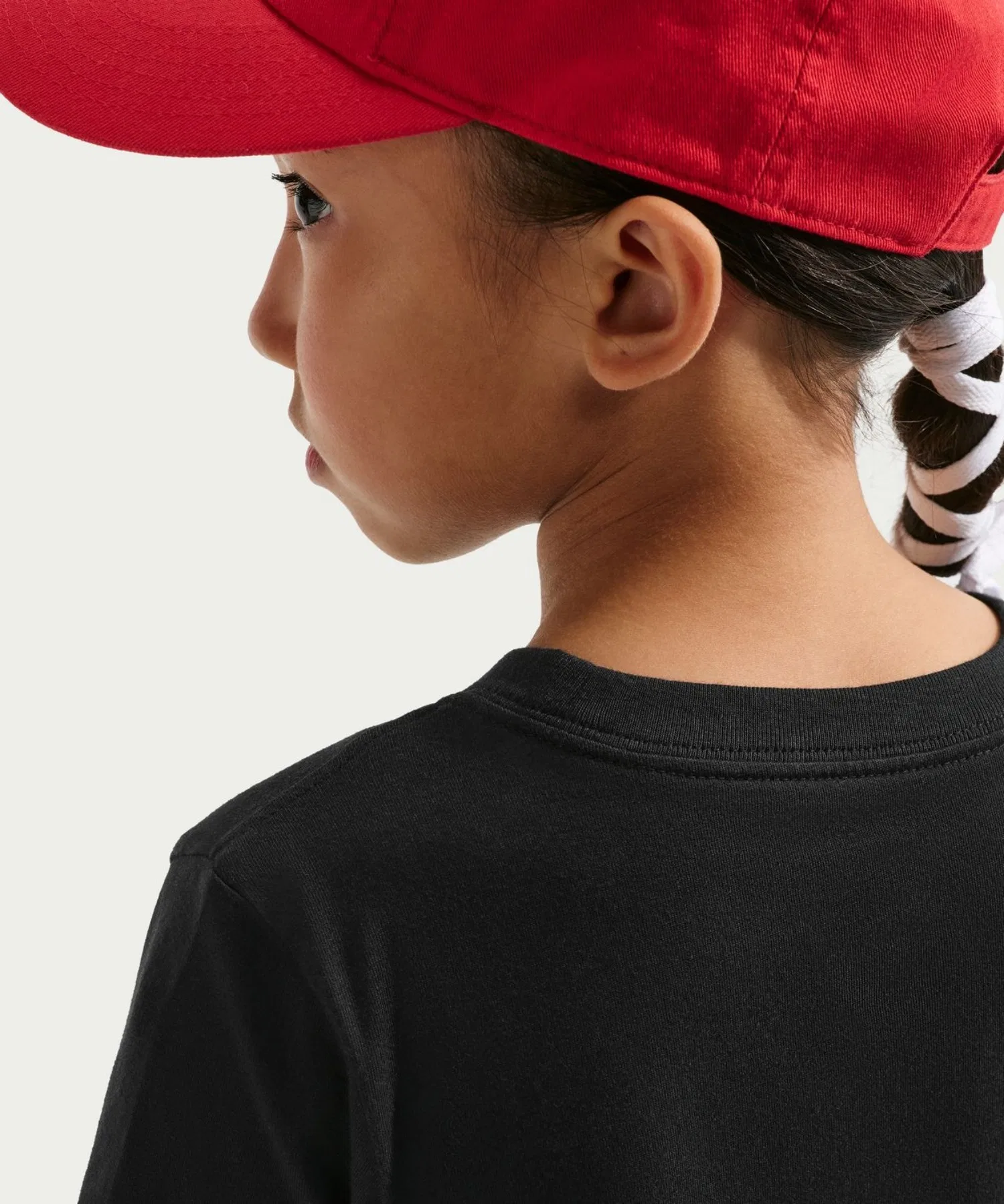 Детская футболка NIKE YTH NSW боксированного кроя синяя — фото 3