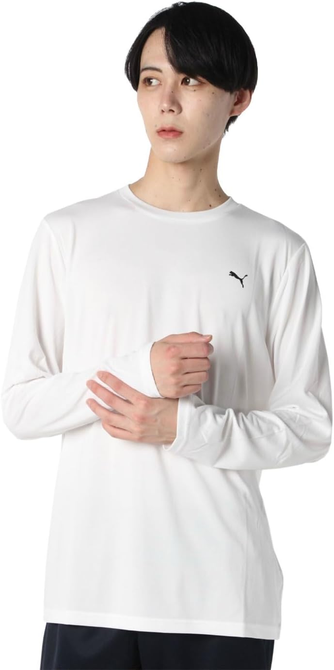 

Футболка Puma Sporty STANDARAD LS 525182, мужская, размер 24, осенне-зимняя расцветка, белый
