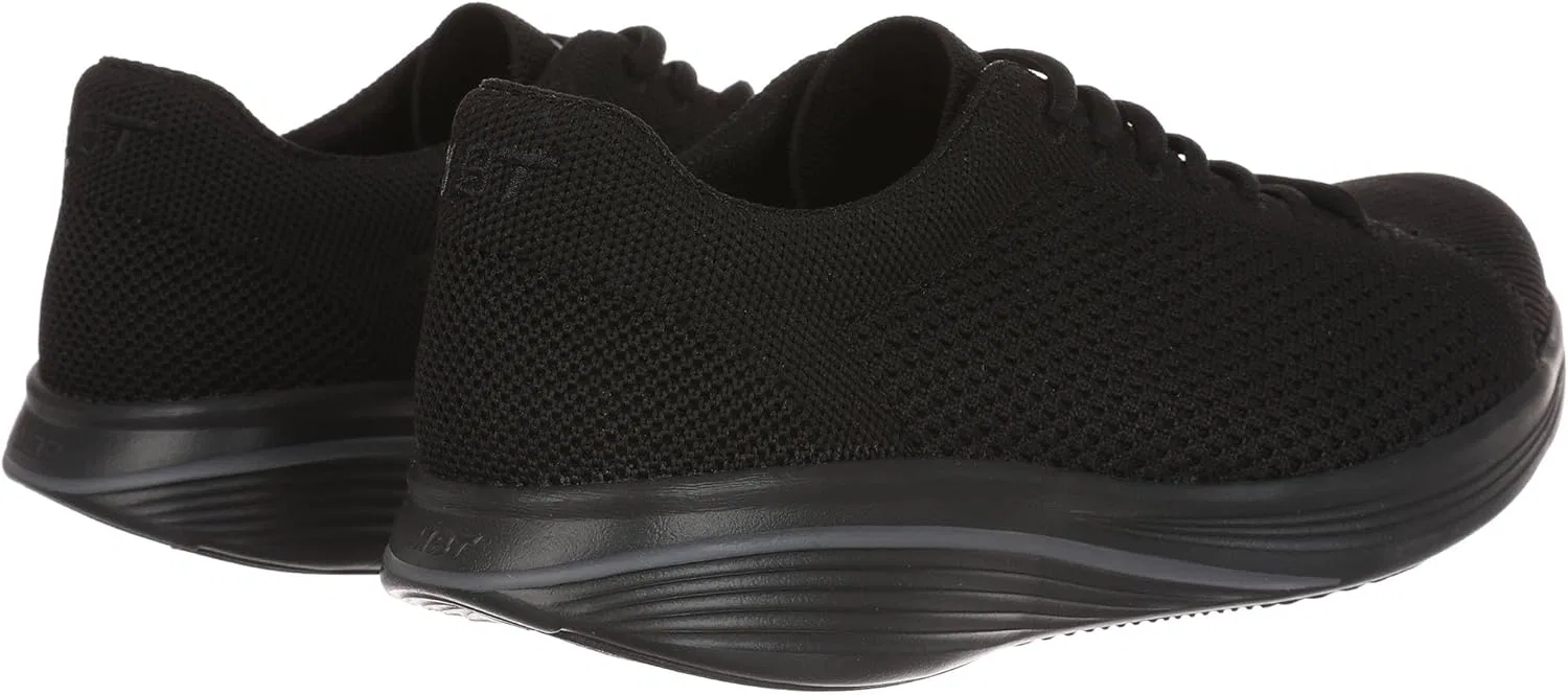Мужские кроссовки MBT SORA LACE UP в современном стиле. Анатомическая и удобная обувь для ходьбы. Физиологическая конструкция для комфорта и устойчивости. Кроссовки с изогнутой подошвой и шнуровкой, Black — фото 3