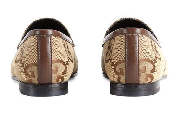 Кроссовки jordaan jumbo gg loafer 'beige' Gucci, бежевый — фото 4