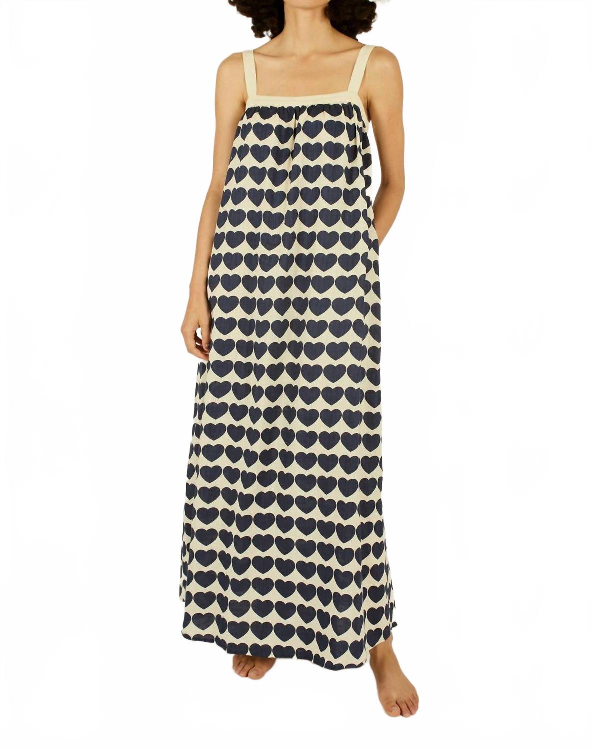 

Платье Beach Street Heart в цвете крем/черный Traffic People
