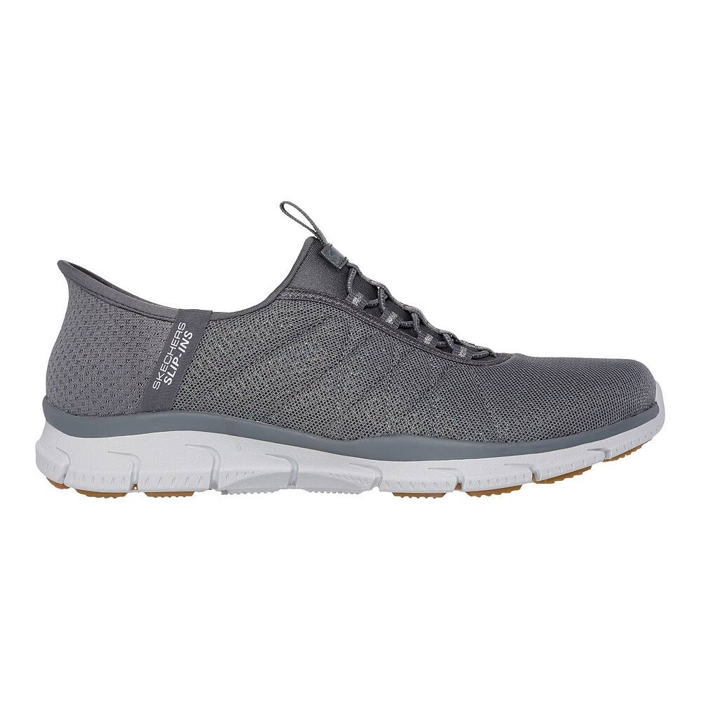 Женские туфли Skechers Hands Free Slip-ins Brilliant, темно-синий — фото 2