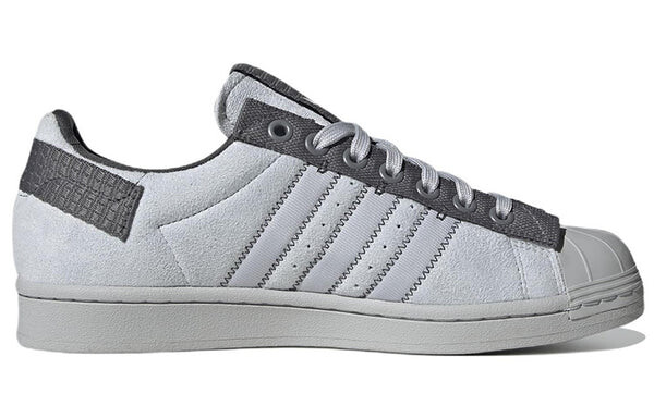 Кроссовки parley x superstar Adidas, серый — фото 2