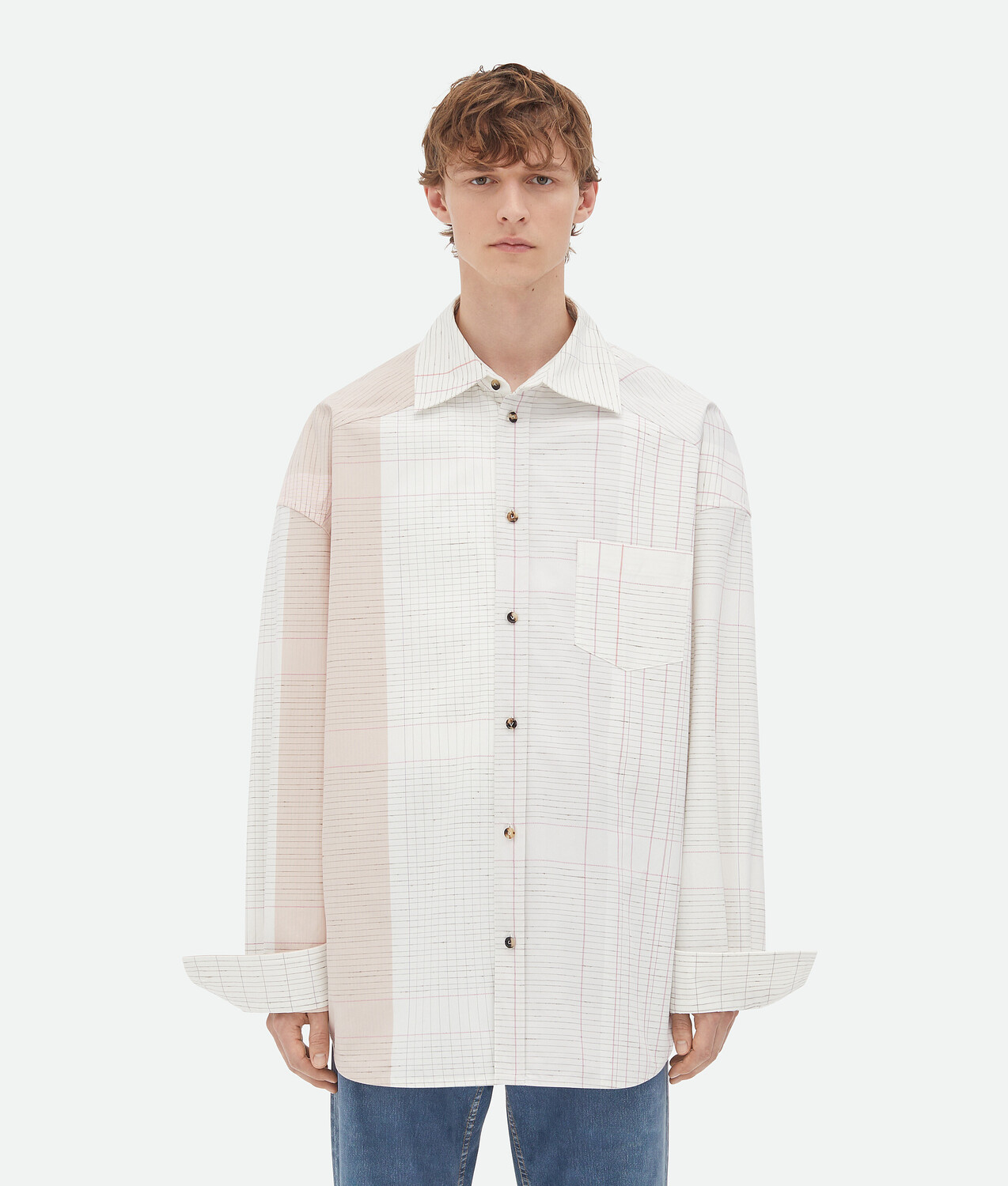 

Рубашка из хлопка для ноутбука Bottega Veneta