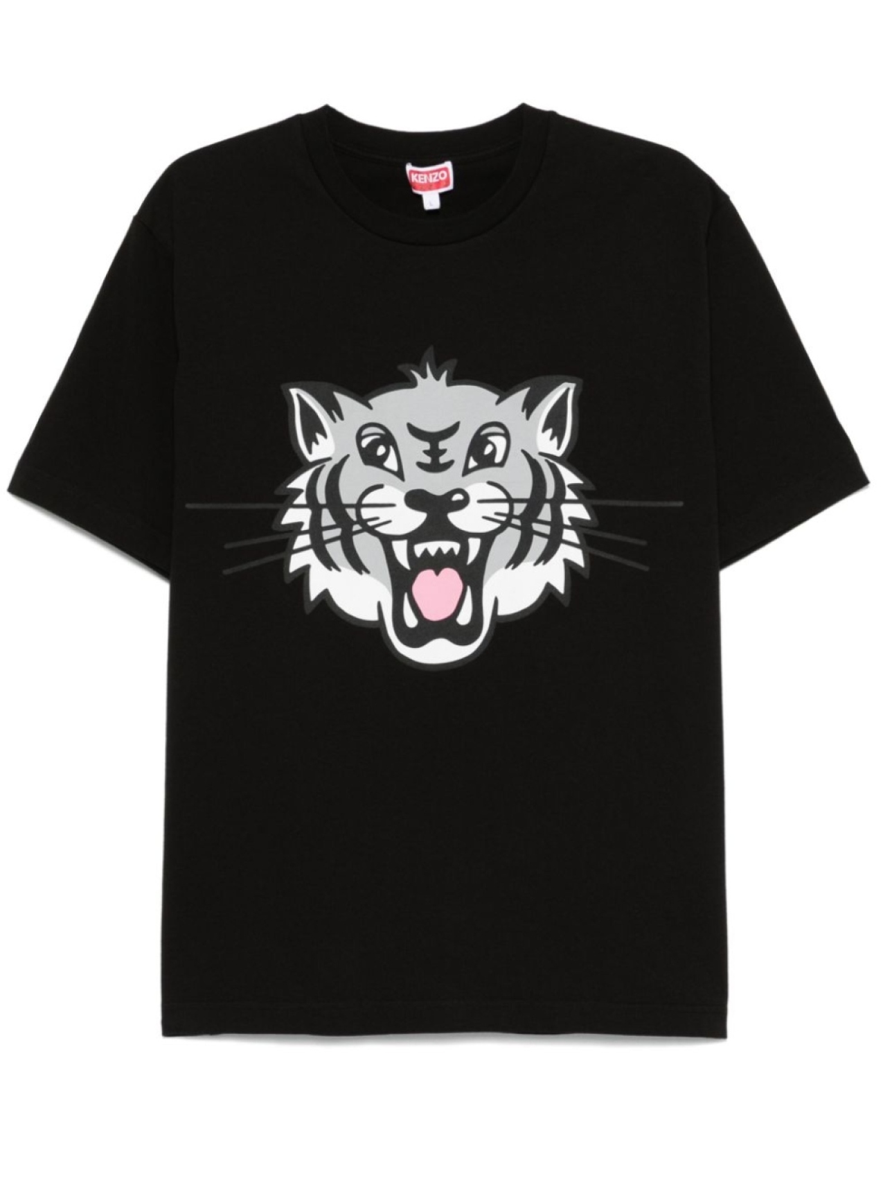 

Kenzo футболка Happy Tiger, черный