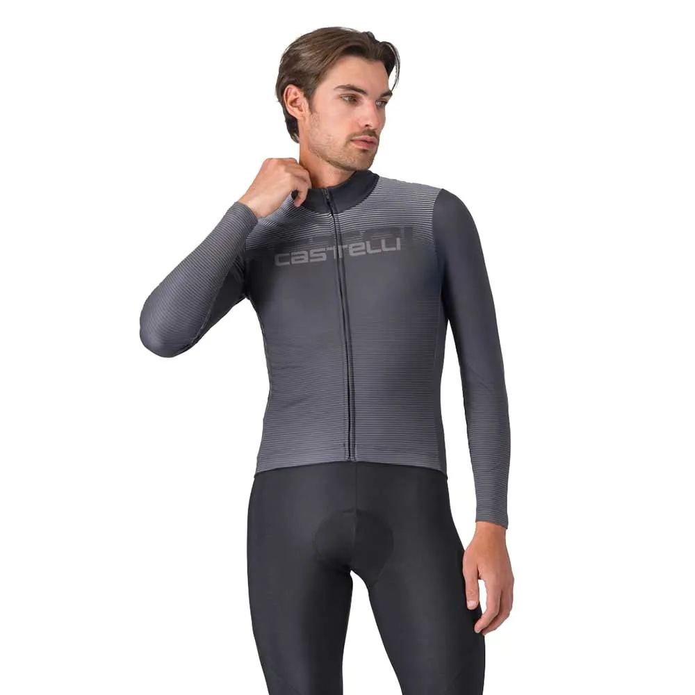 

Джерси с длинным рукавом Castelli Apice Thermal, серый
