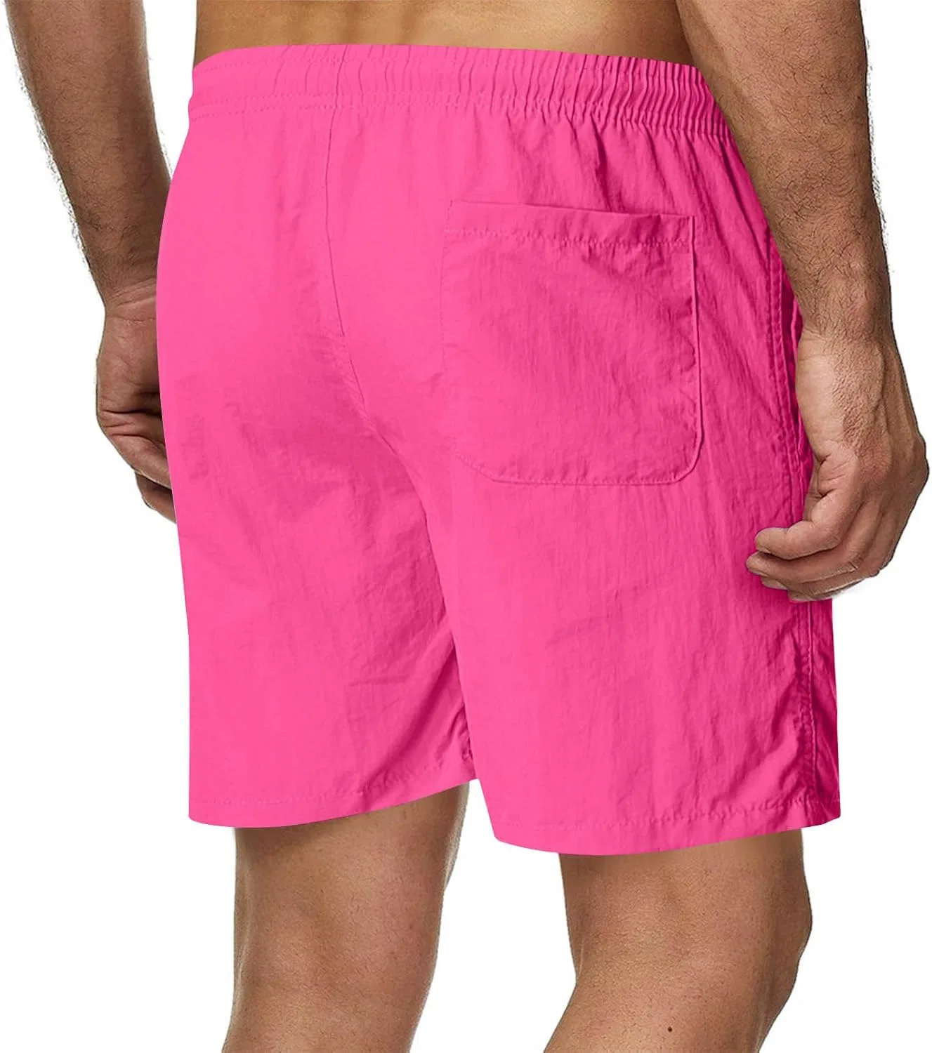 Шорты мужские с эластичным поясом, Hot Pink